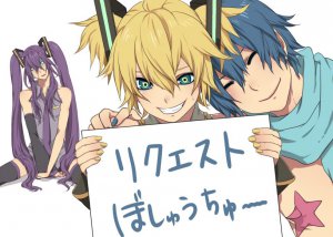 Konachan.com - 58900 kagamine_len kaito kamui_gakupo nayu vocaloid white.jpg